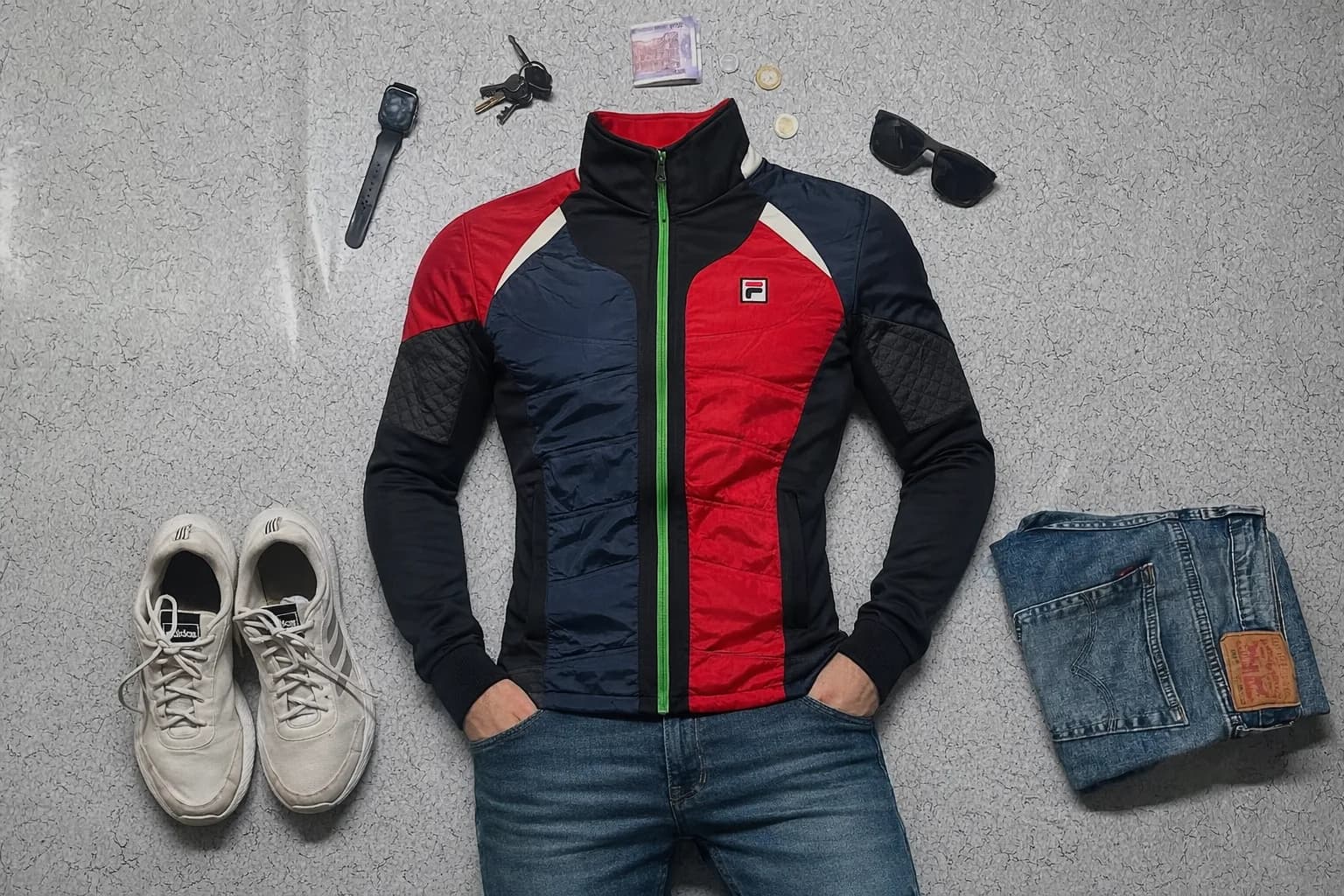 Fila thrift track jacket India