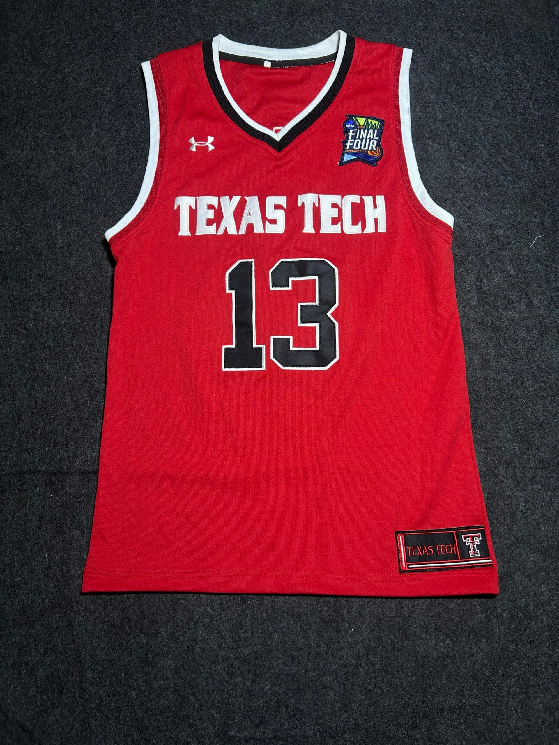 Branded thrift basketball jersey India back view