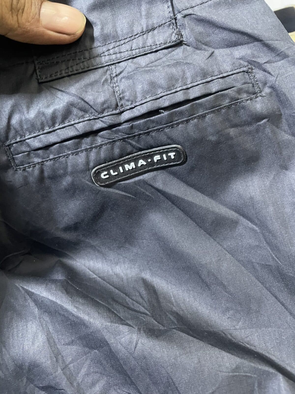 Nike thrift track pants India detail view