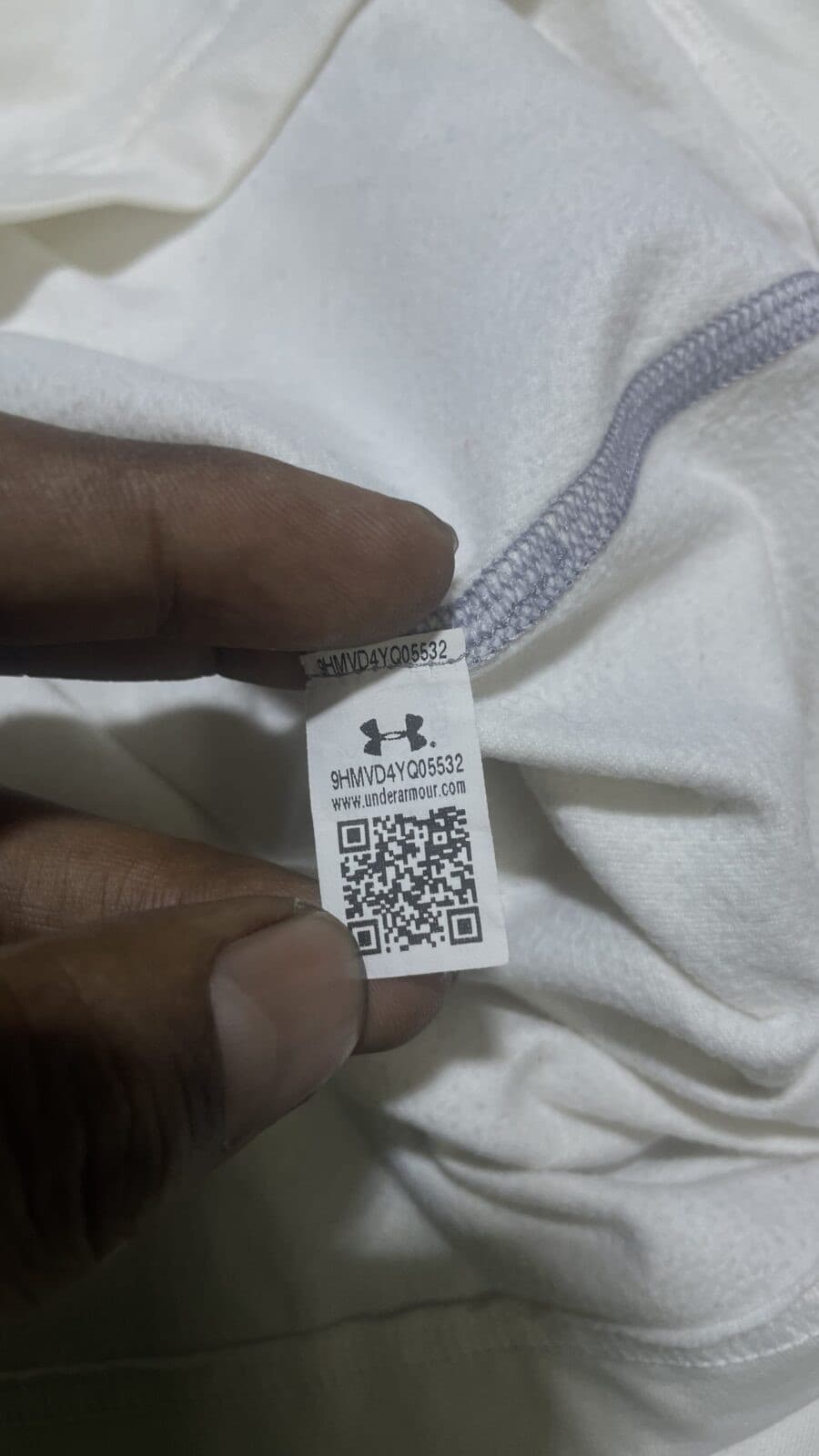 Under Armour ColdGear thrift compression wear India detail view