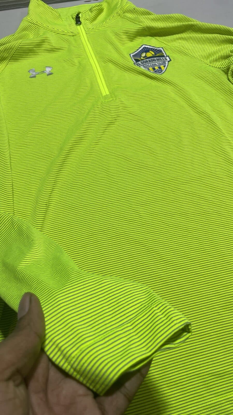 Under Armour HeatGear thrift t-shirt India detail view