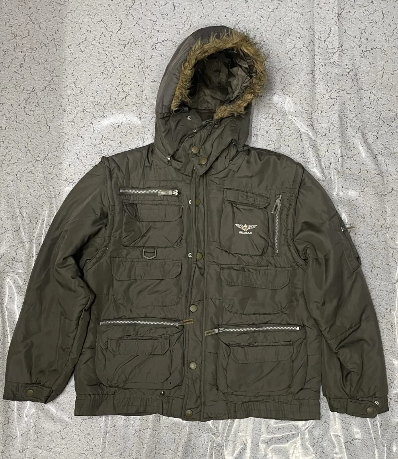 Branded thrift puffer jacket India