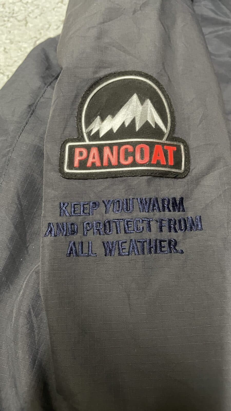 Branded thrift jacket India back view