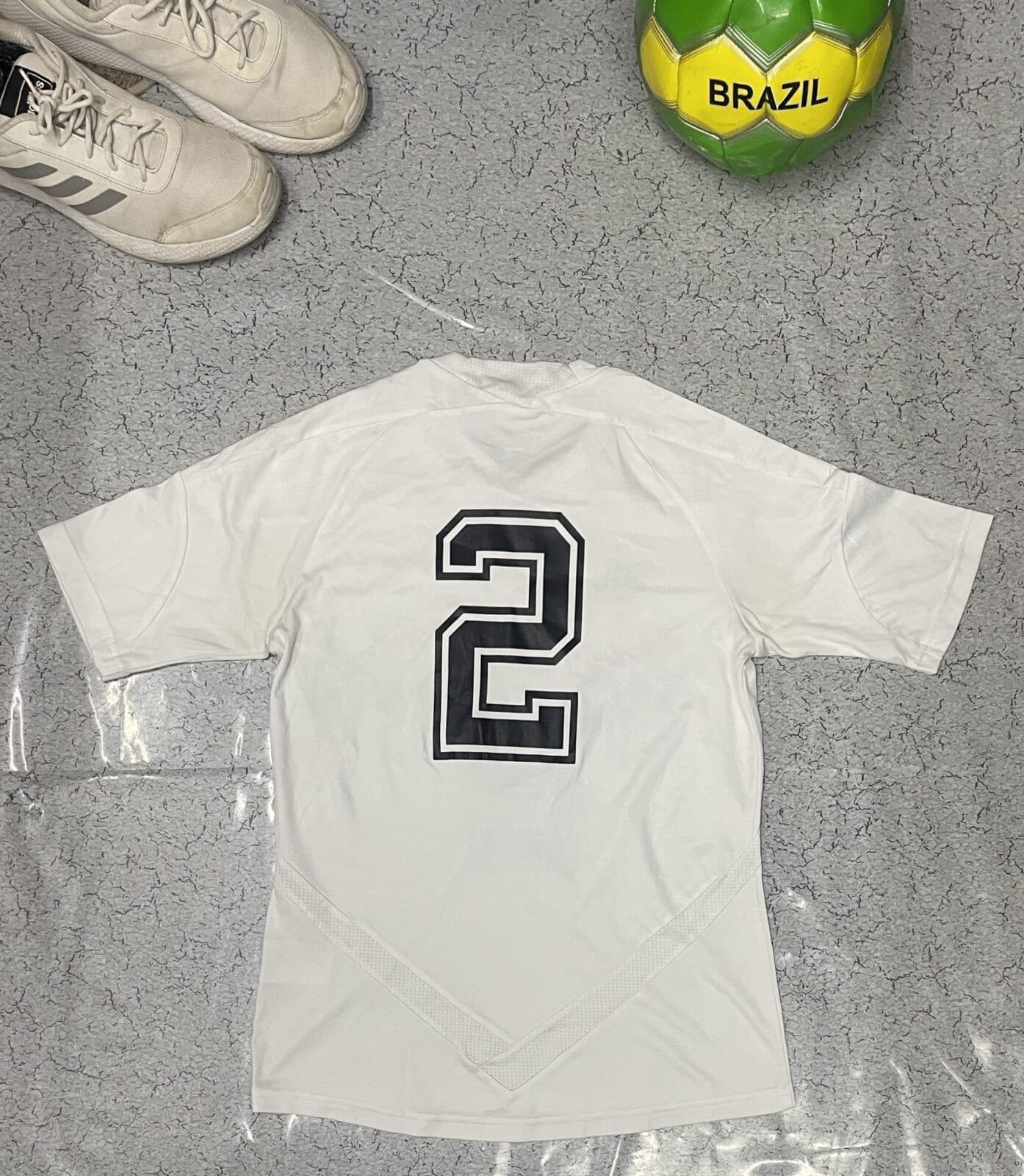 Adidas thrift jersey India detail view
