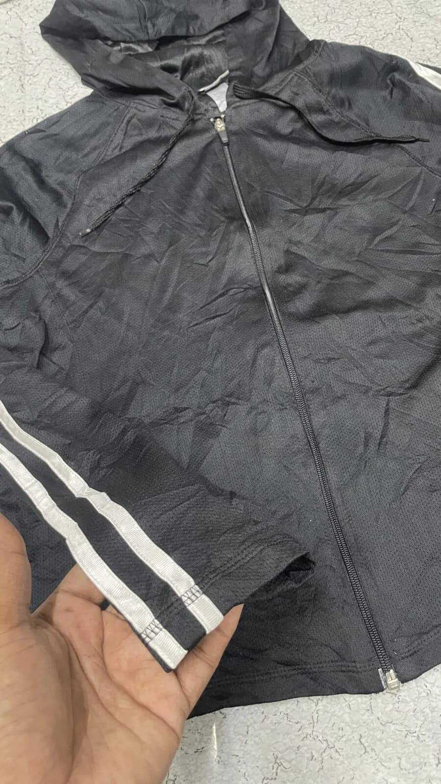 Champion thrift track jacket India back view