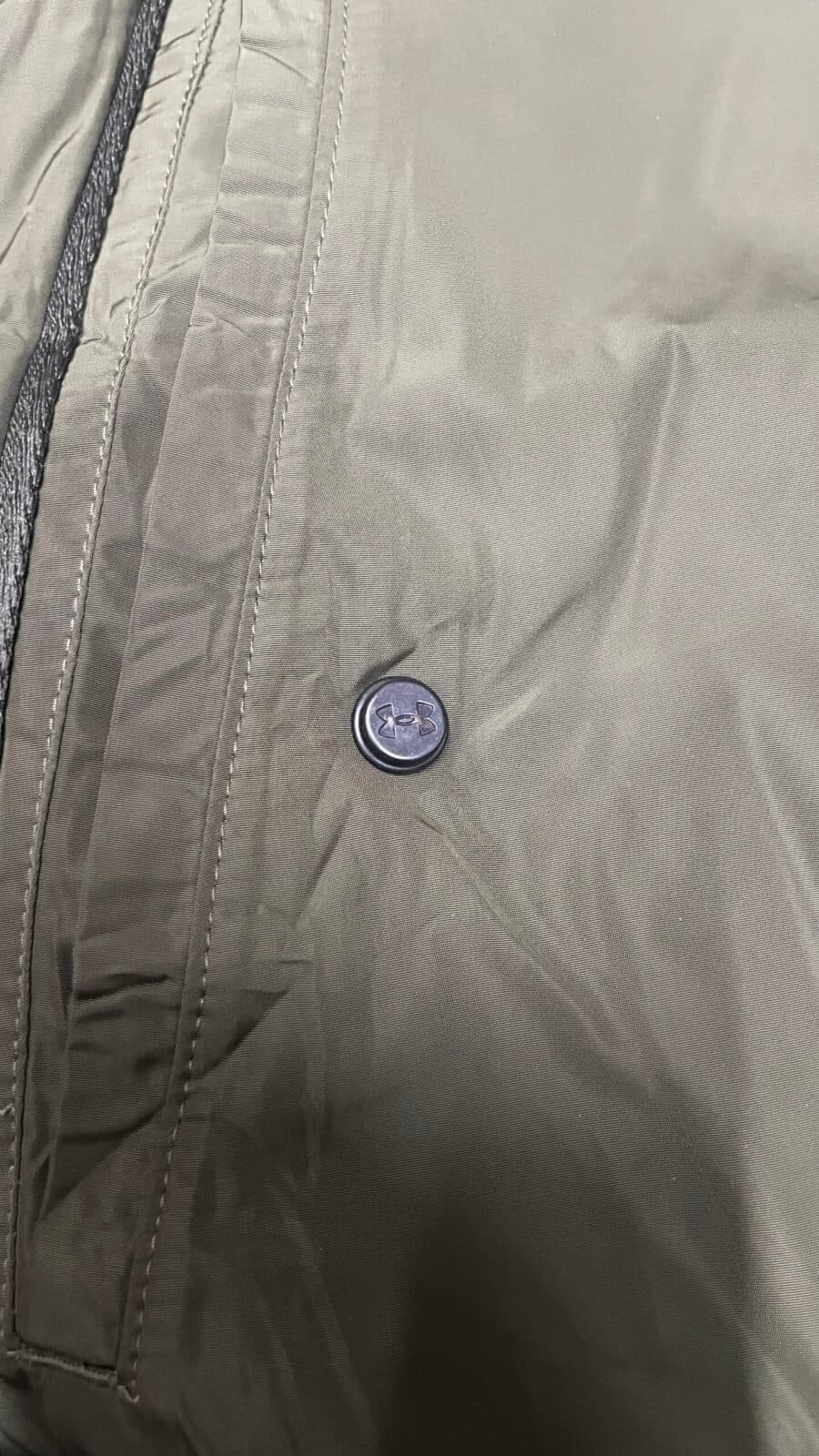 Under Armour thrift jacket India close-up