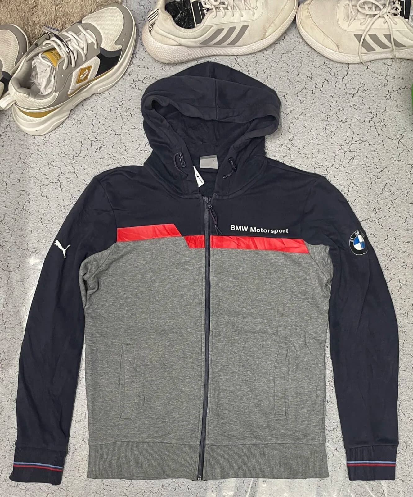 Puma thrift hoodie India back view