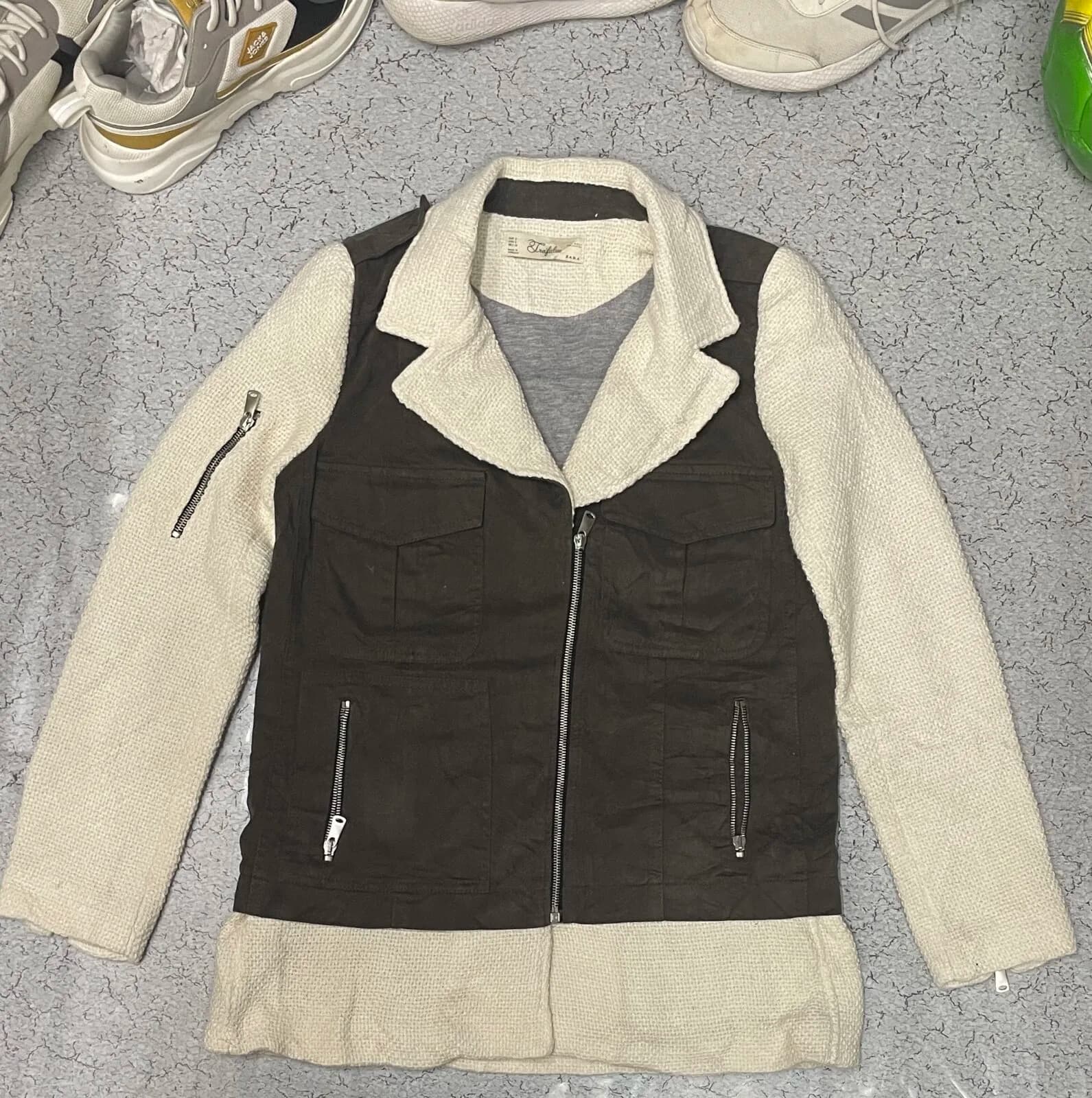 Zara thrift fleece jacket India