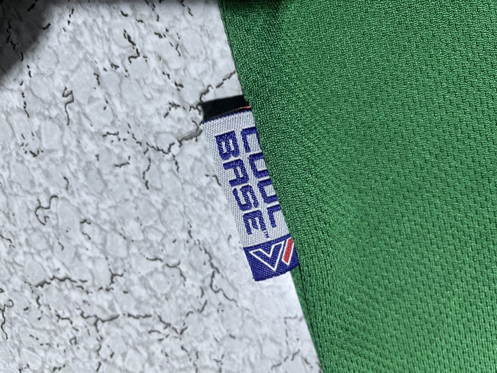 Branded thrift jersey India close-up