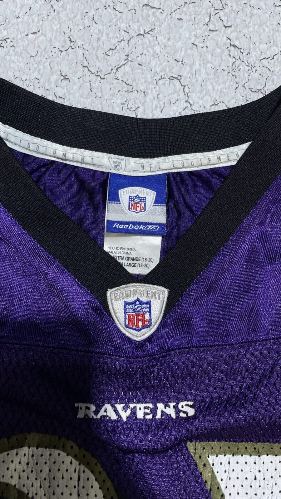 Reebok thrift jersey India back view
