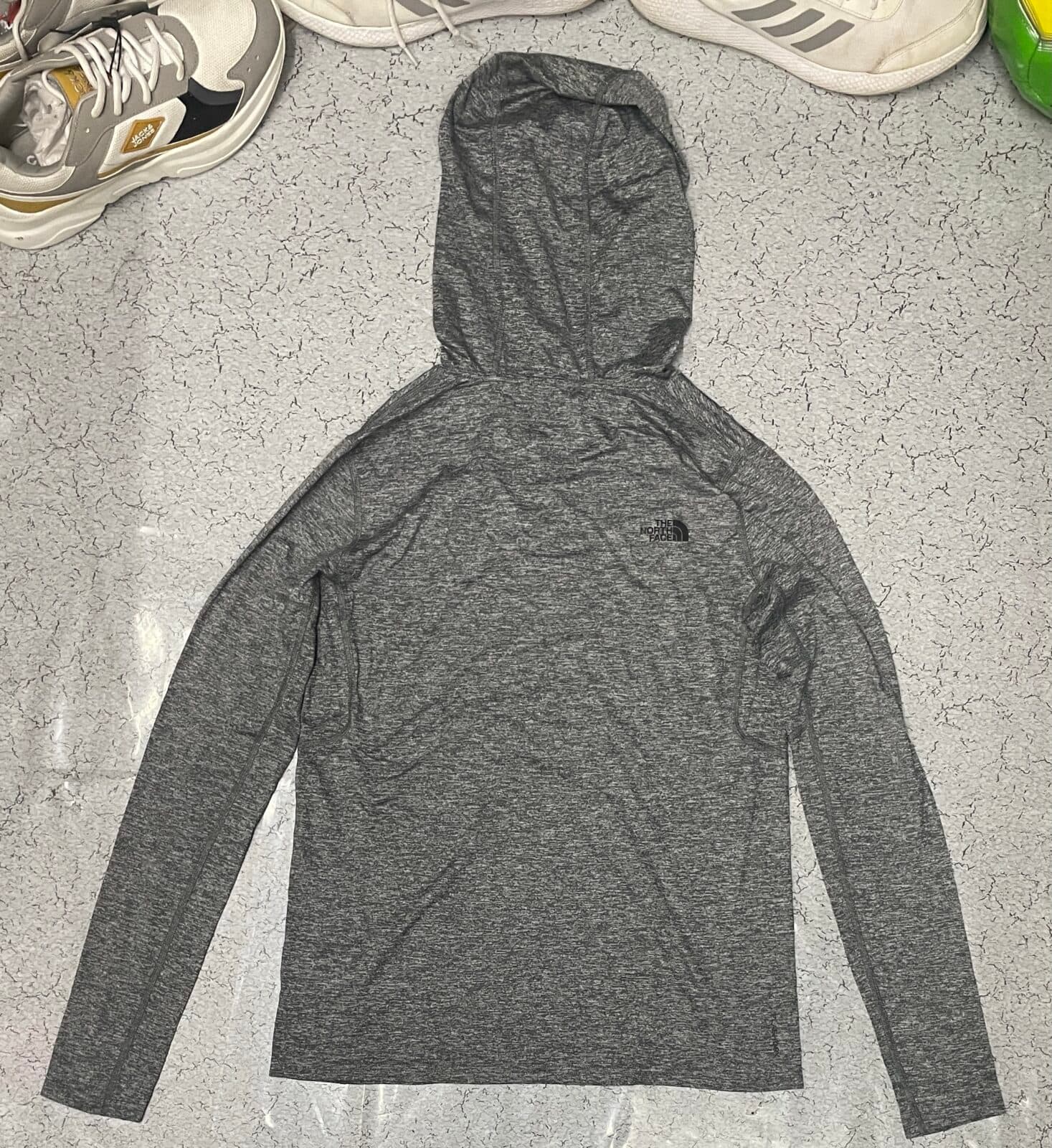 The North Face thrift hoodie India back view