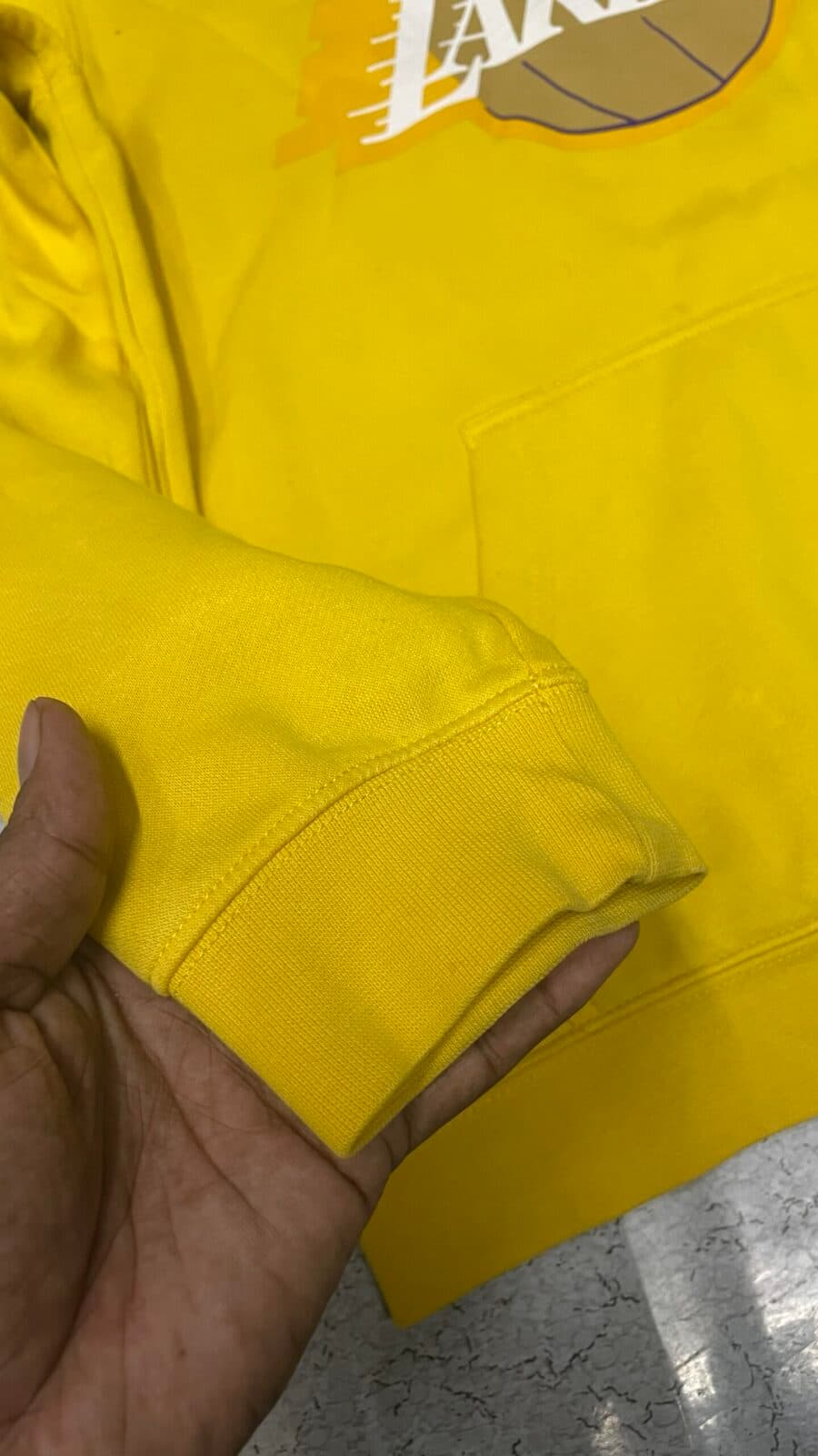 Nike thrift hoodie India back view