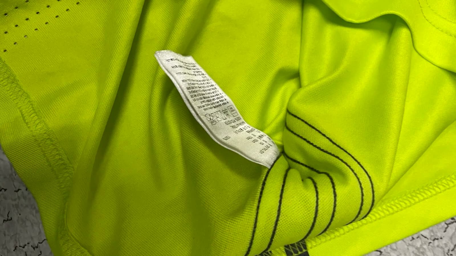 Adidas thrift football jersey India close-up