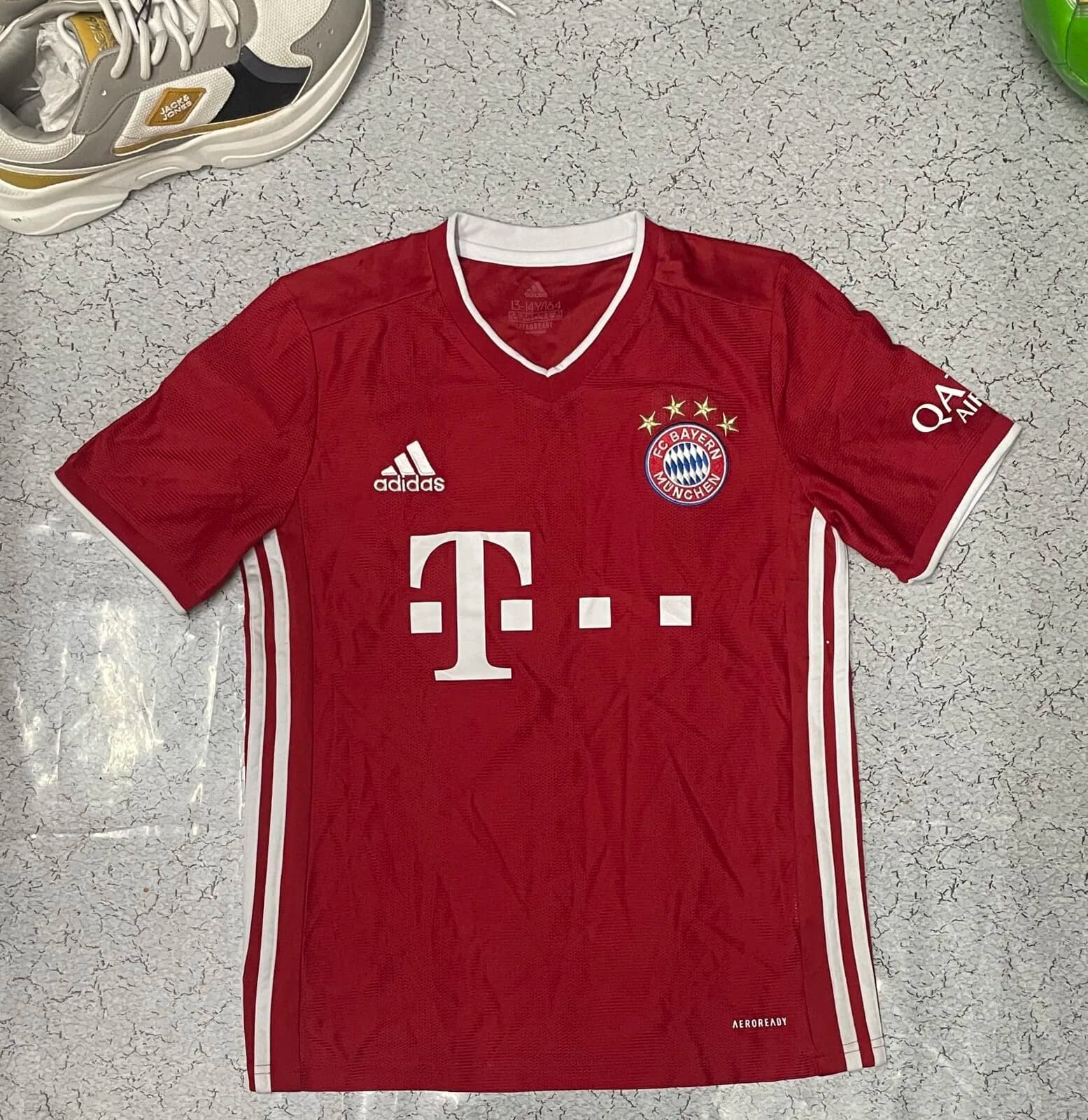 Adidas Aeroready FC Bayern Munchen Football jersey size S Red