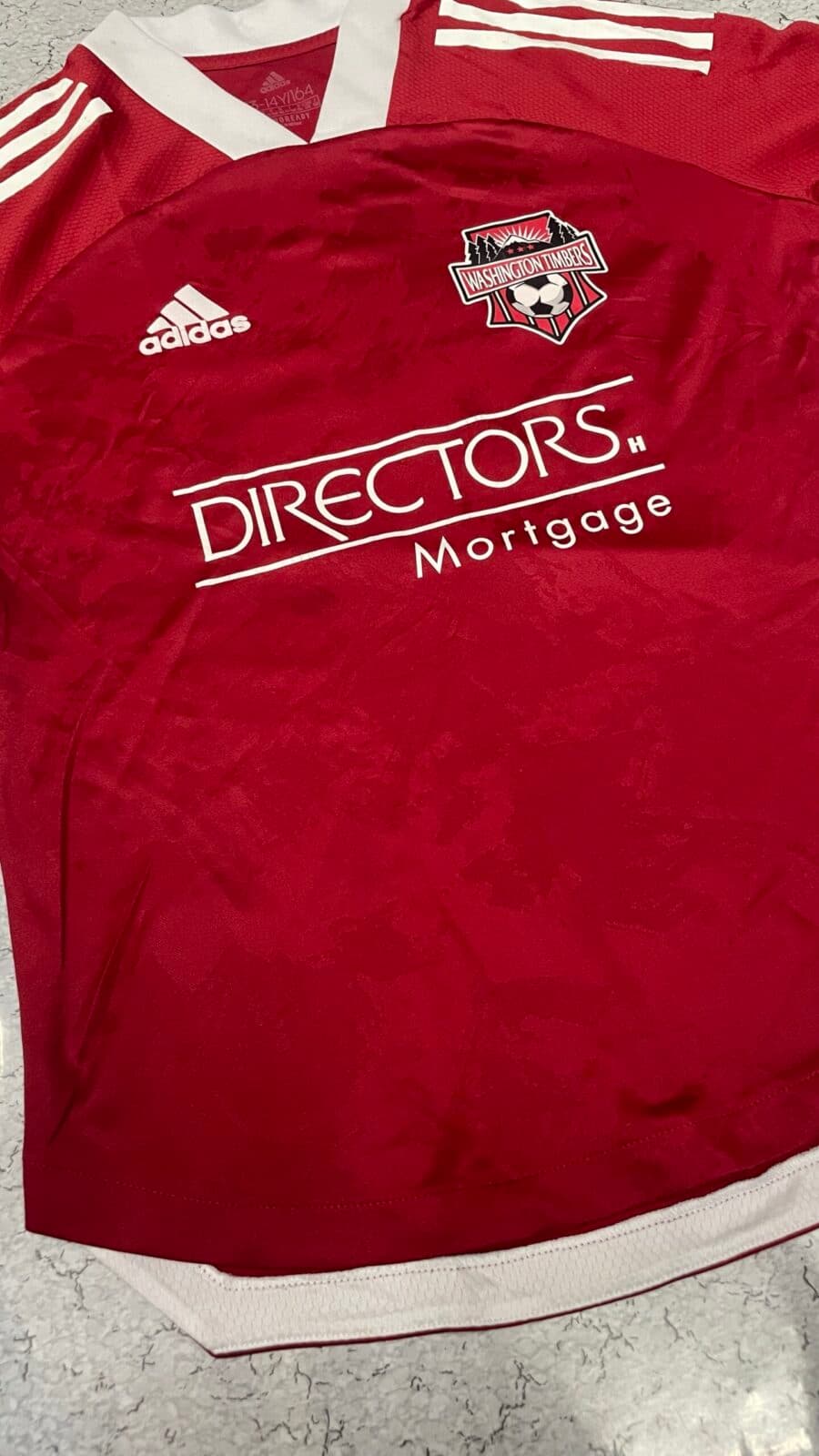 Adidas thrift jersey India back view