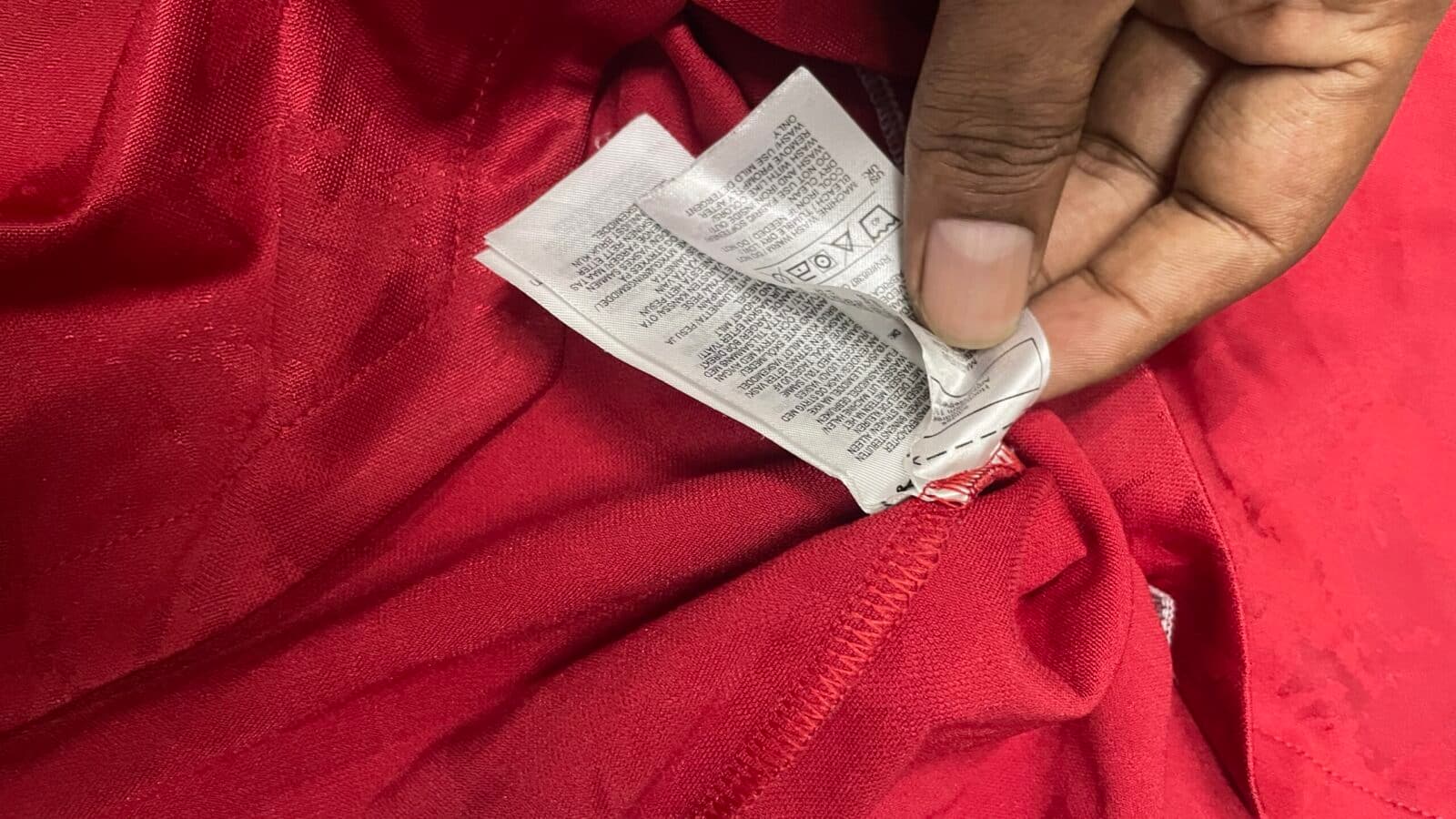 Adidas thrift jersey India detail view