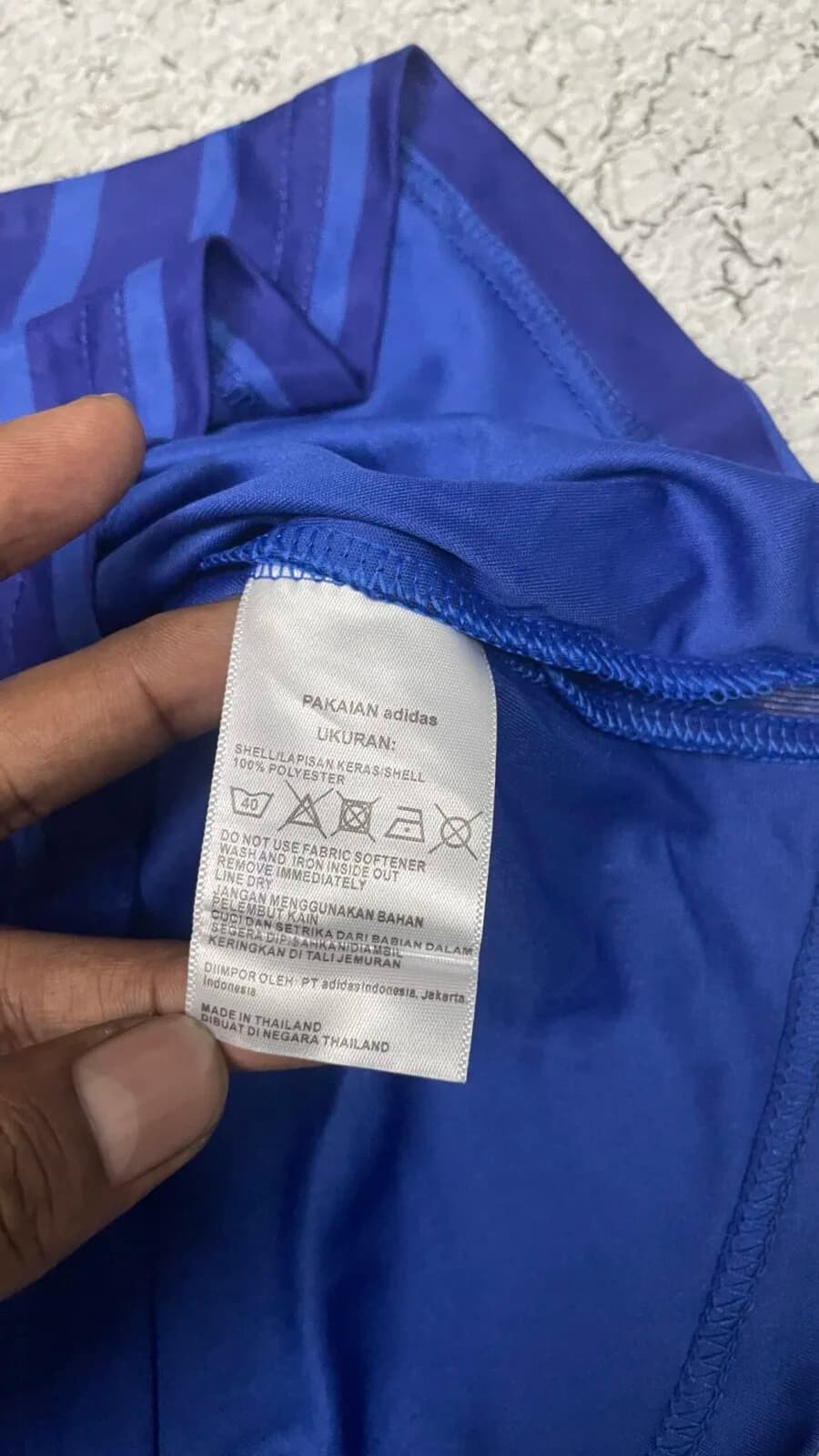 Adidas Climacool thrift football jersey India back view