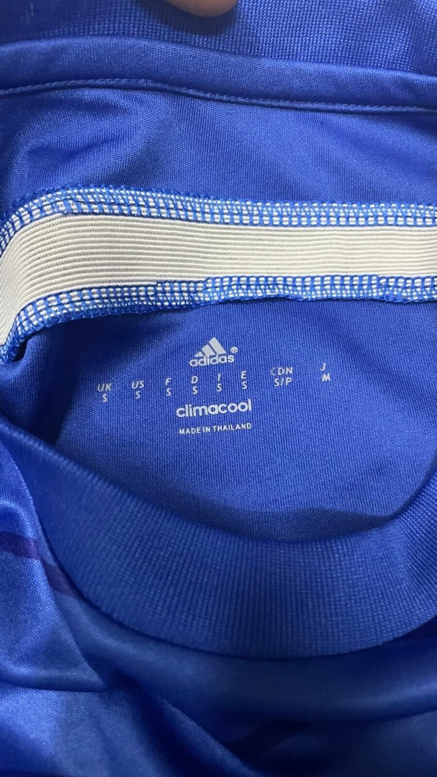 Adidas Climacool thrift football jersey India detail view