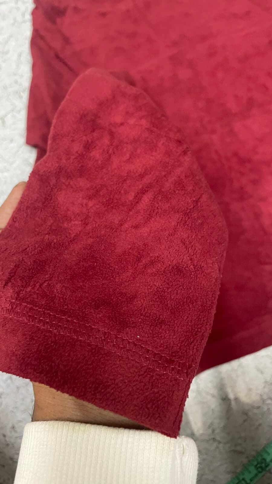 Columbia thrift fleece jacket India detail view