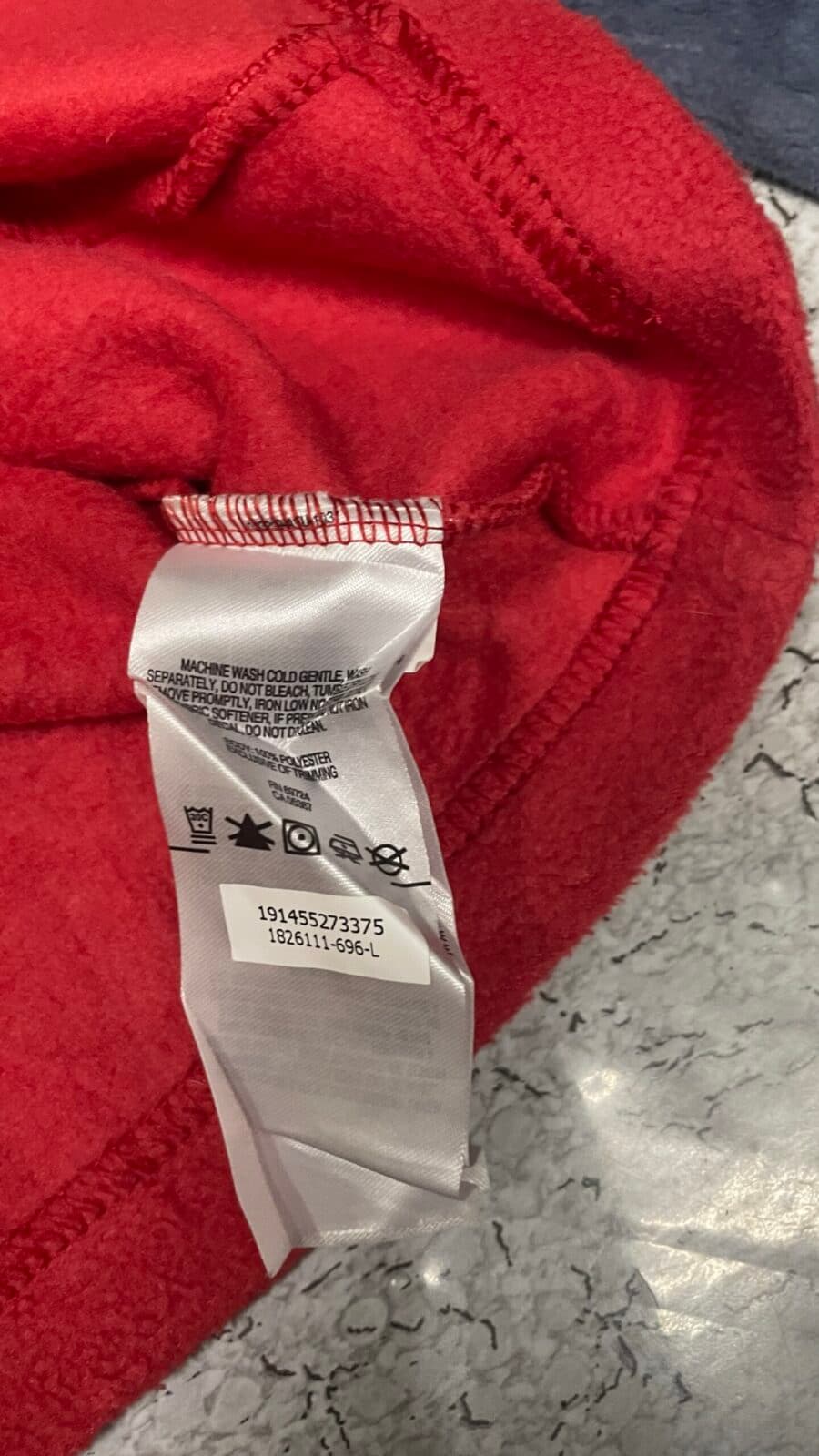 Columbia thrift fleece jacket India close-up