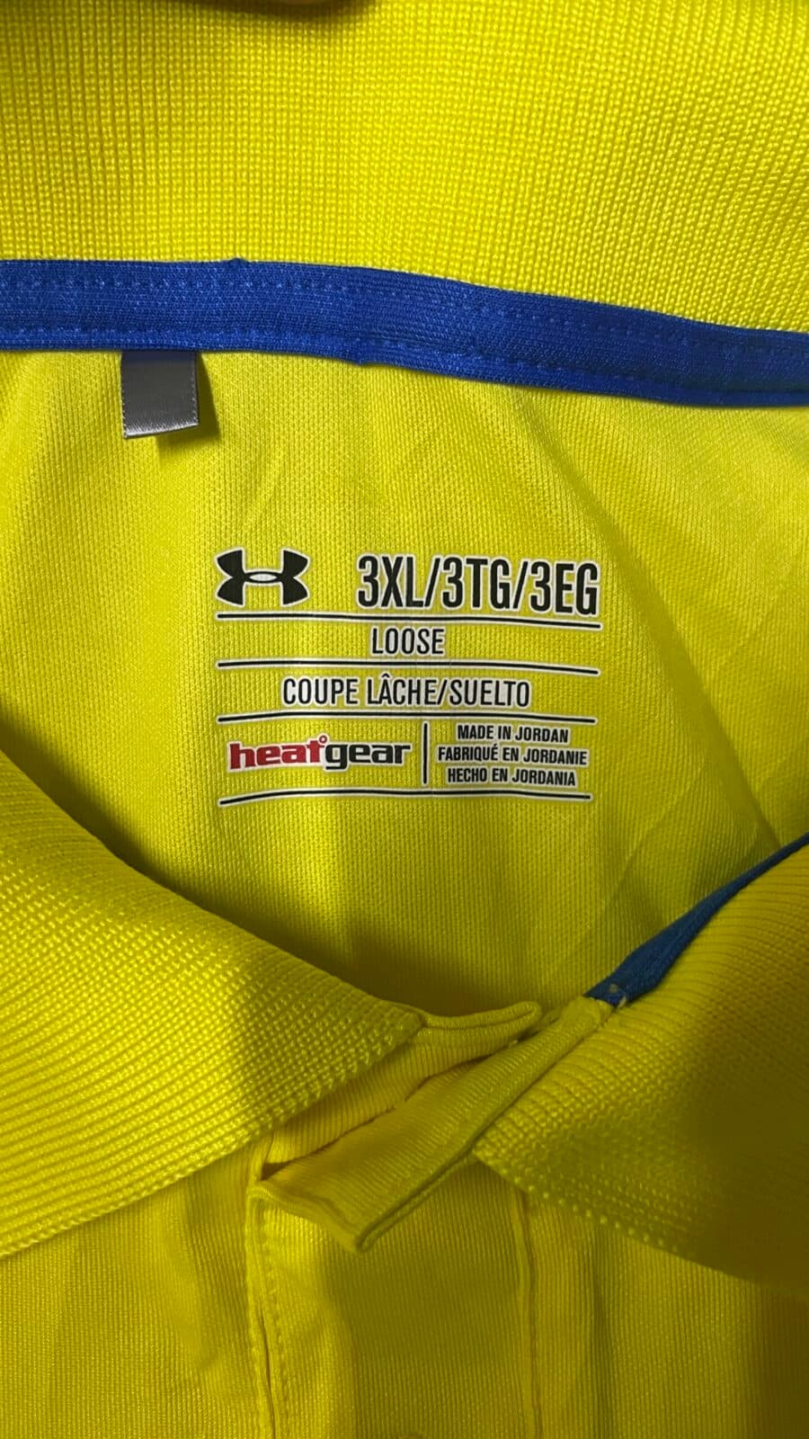 Under Armour HeatGear thrift t-shirt India detail view