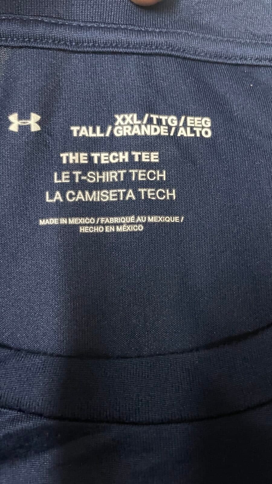 Under Armour thrift t-shirt India back view