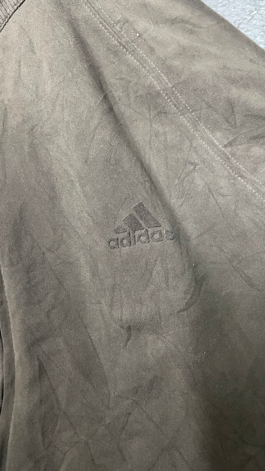 Adidas thrift track jacket India detail view