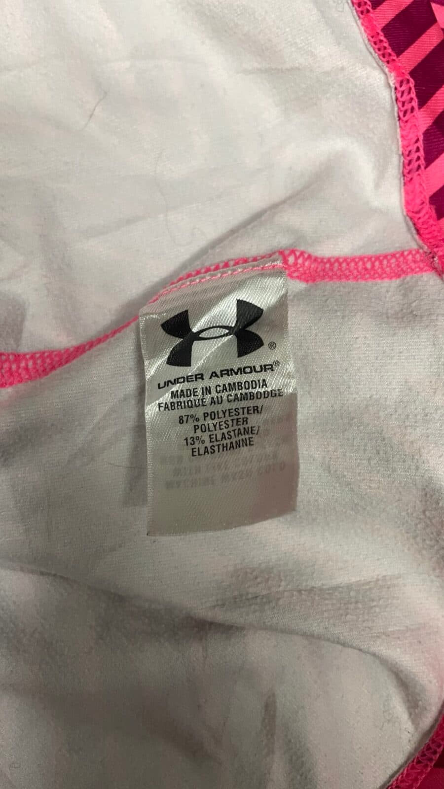 Under Armour ColdGear thrift t-shirt India close-up