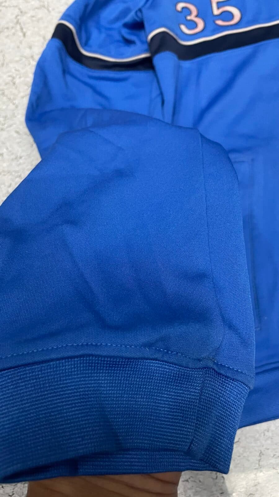 Nike Dri-FIT thrift jacket India close-up