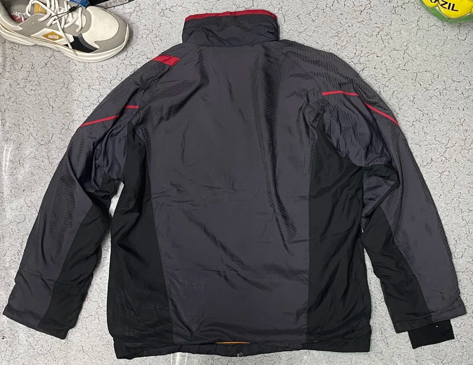 Branded thrift winter jacket India back view