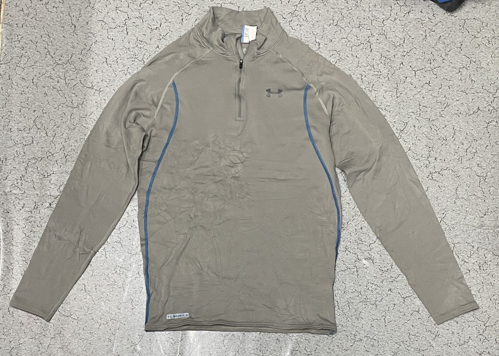 Under Armour ColdGear thrift t-shirt India back view
