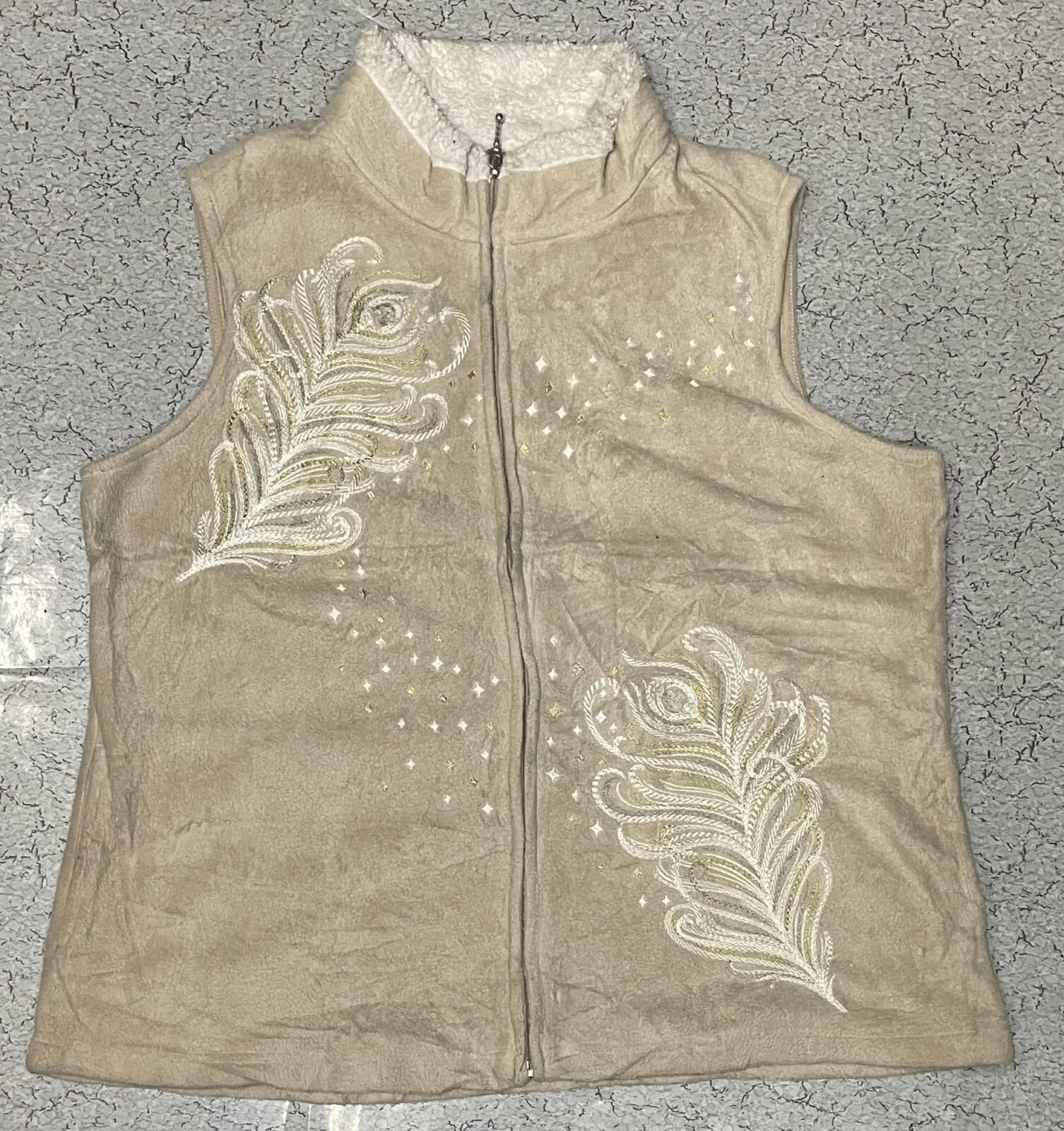 Croft & Borrow Women's Sleeveless Vest Size L thrift clothing India