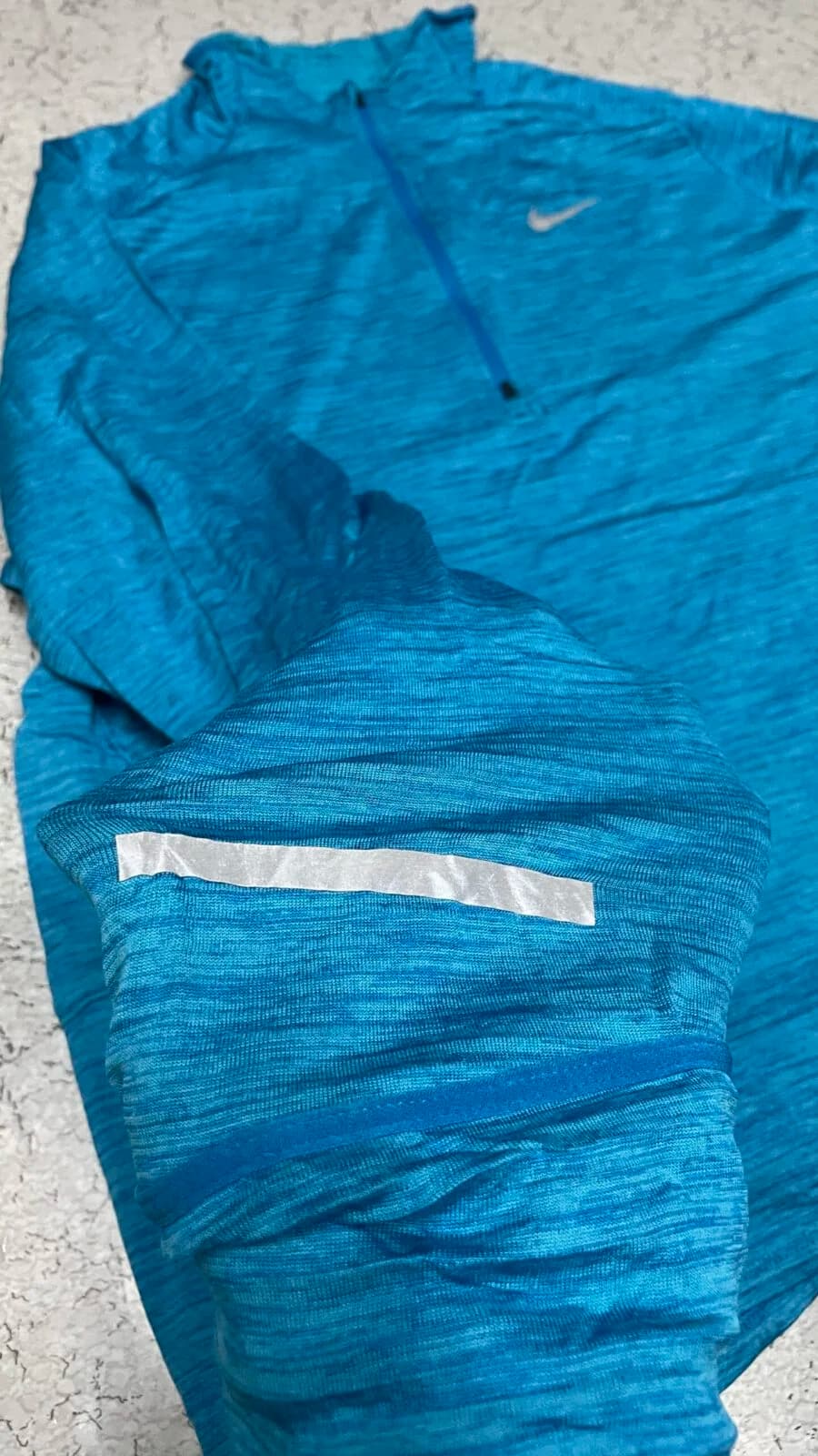 Nike Dri-FIT thrift t-shirt India close-up
