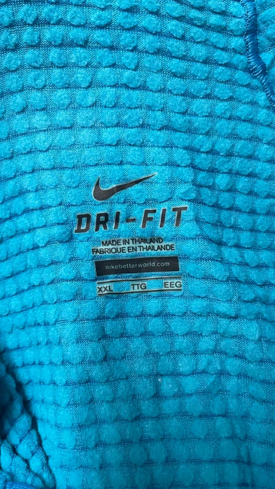 Nike Dri-FIT thrift t-shirt India detail view