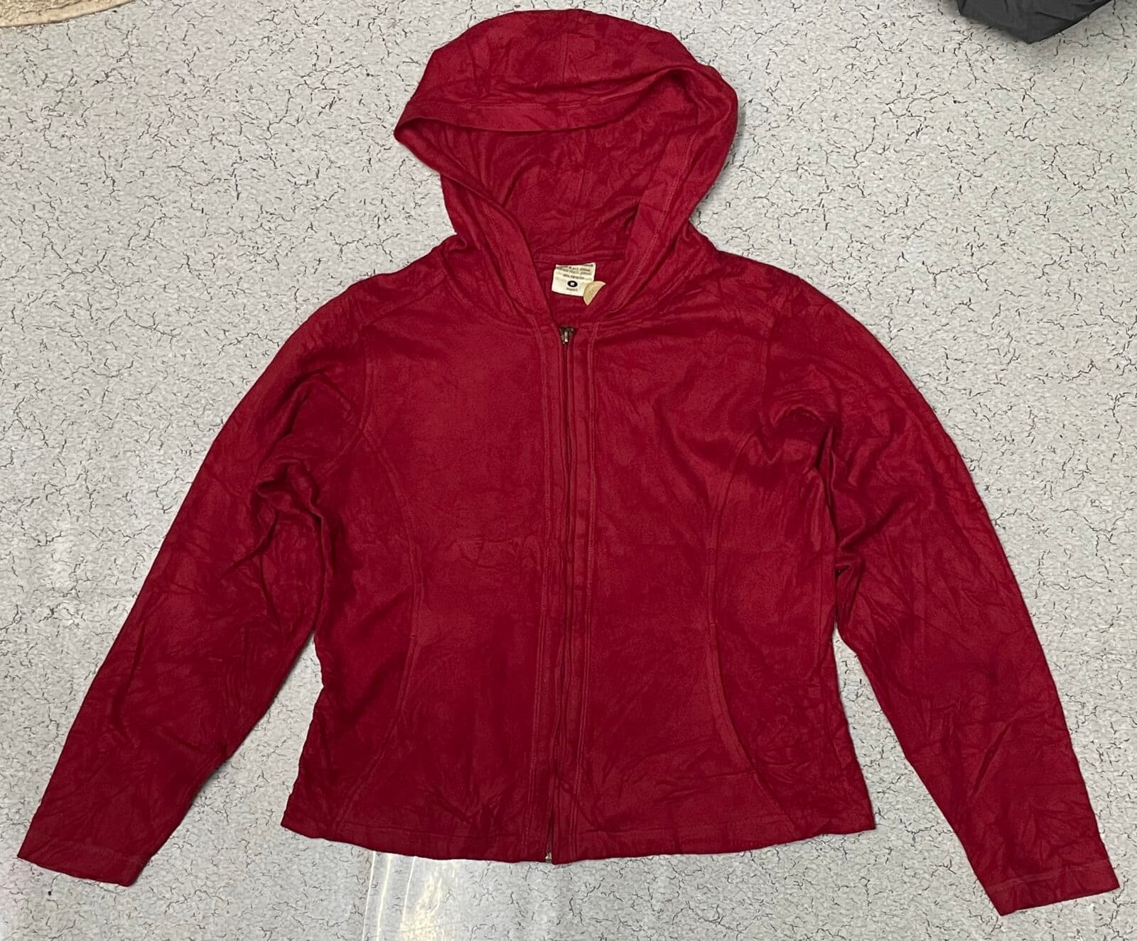 Columbia thrift sweater India back view