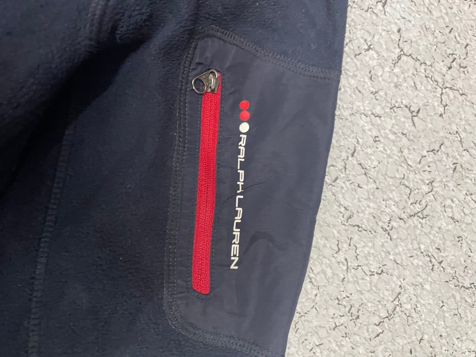 Ralph Lauren thrift sweater India detail view