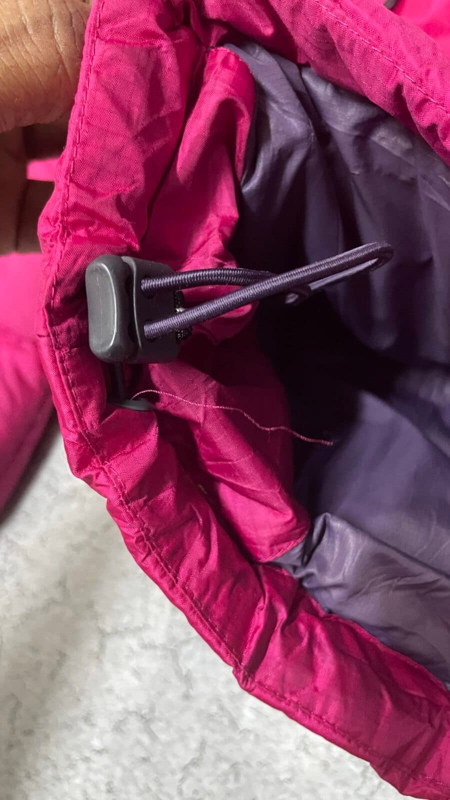 Columbia thrift puffer jacket India close-up
