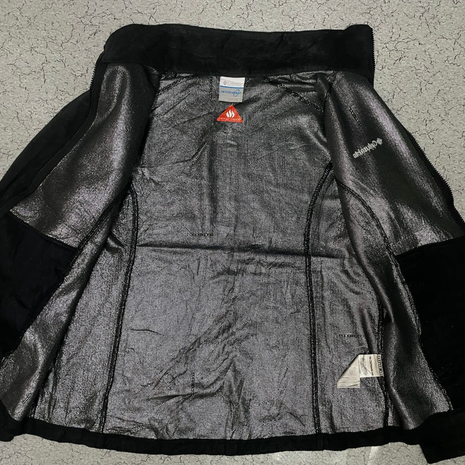 Columbia Omni-Heat thrift fleece jacket India close-up