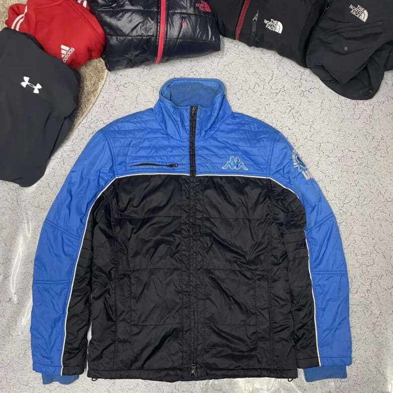 Branded thrift winter jacket India back view