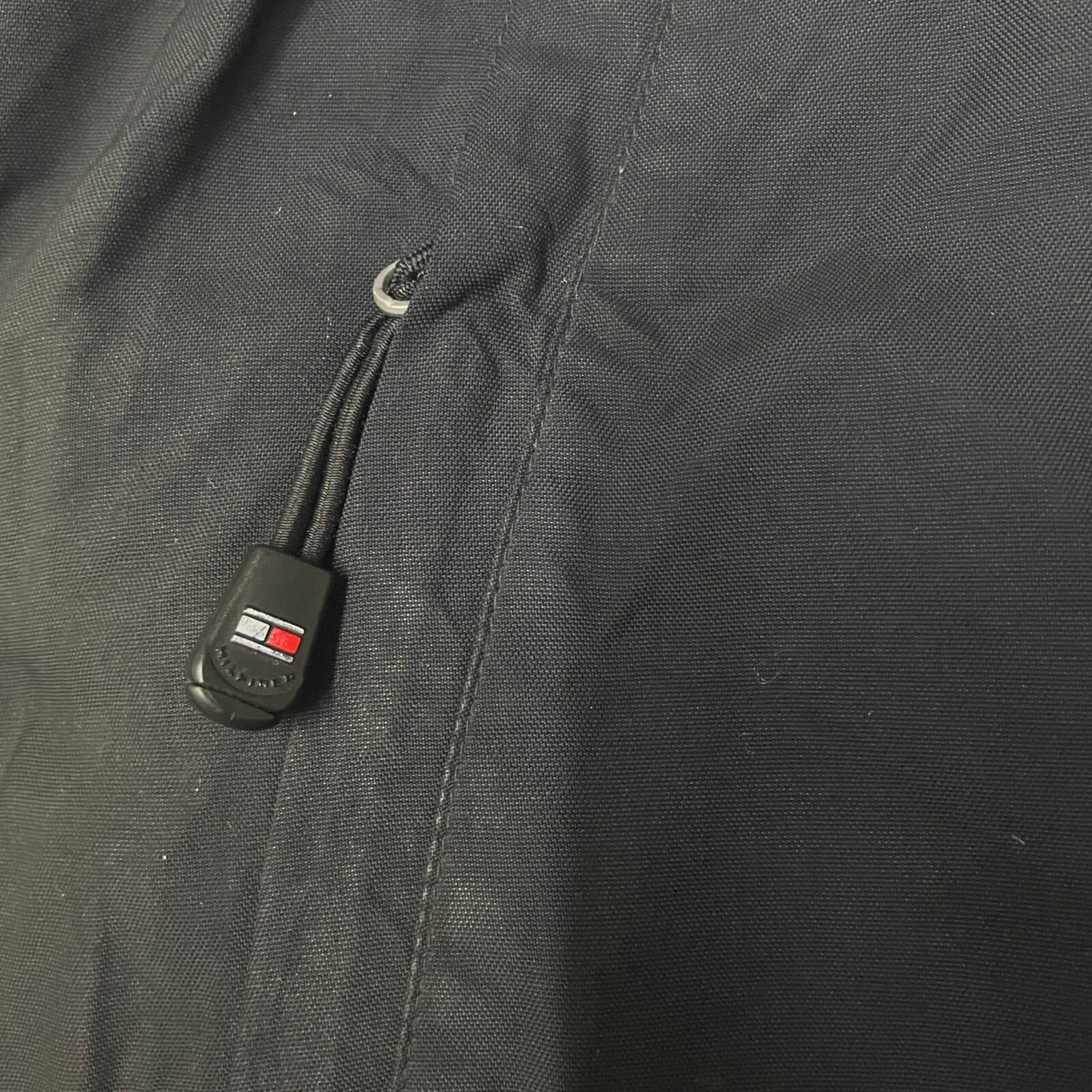 Tommy Hilfiger thrift winter jacket India close-up