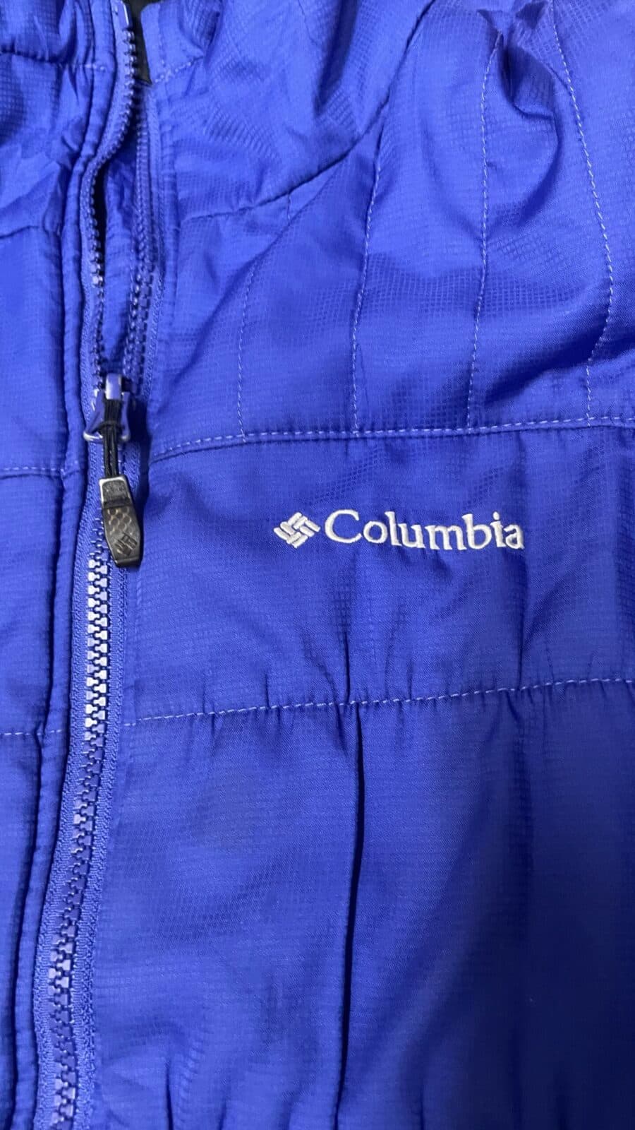Columbia Omni-Heat thrift winter jacket India close-up