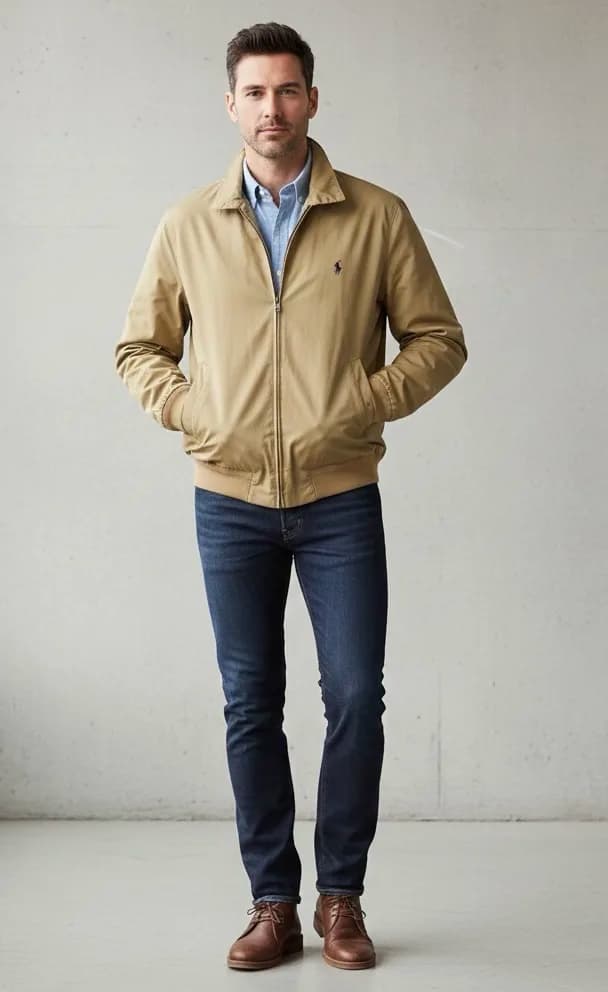 Branded thrift bomber jacket India