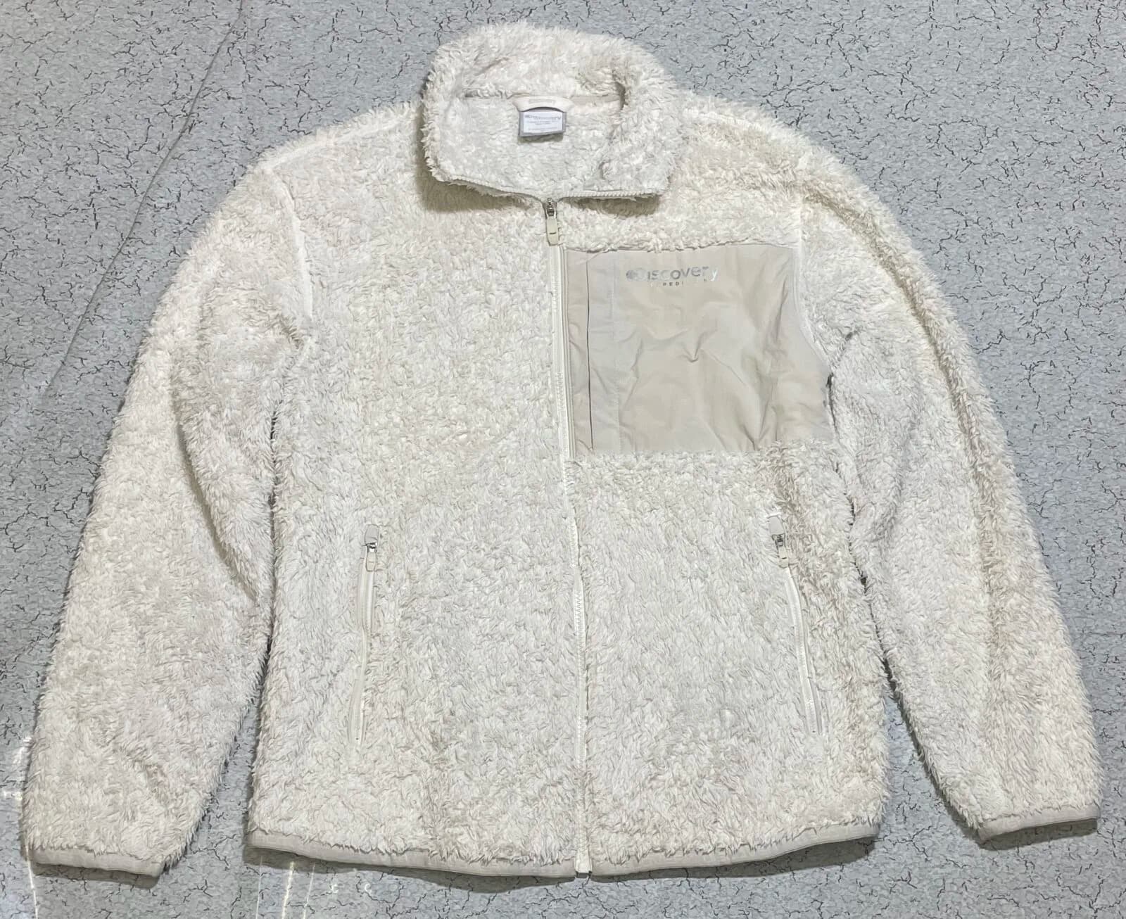 Branded thrift fleece jacket India back view
