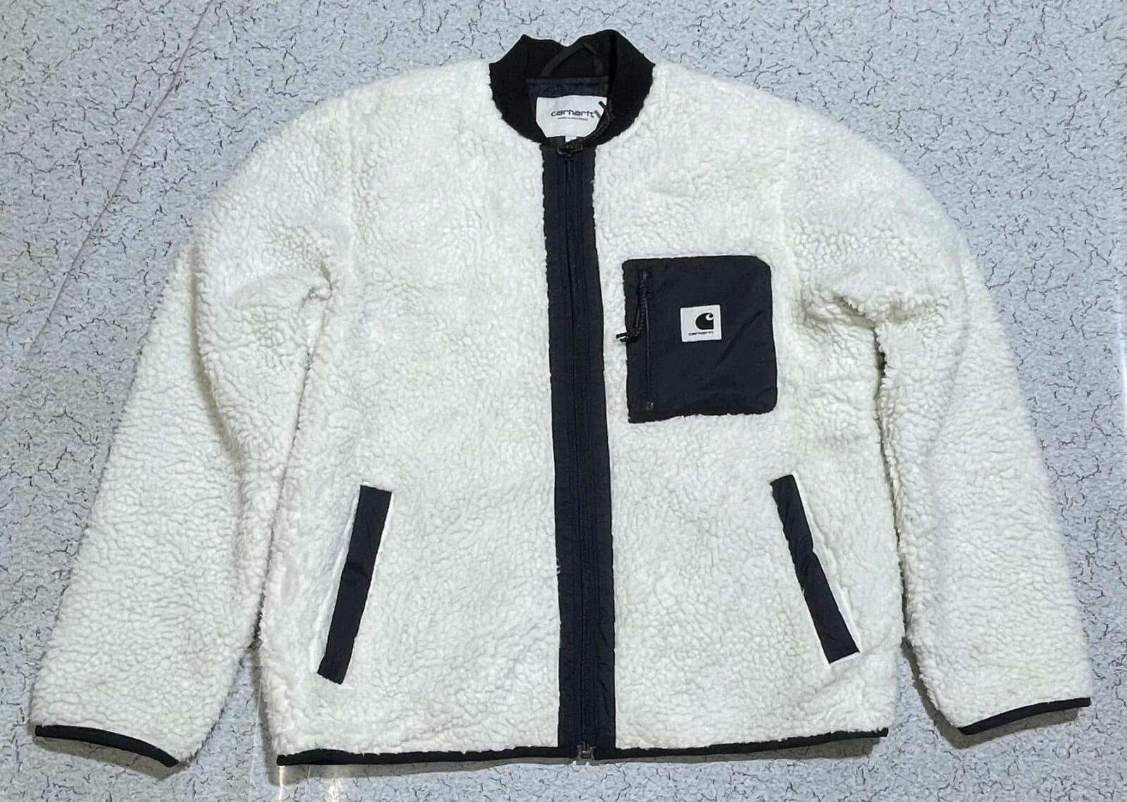 Carhartt thrift fleece jacket India back view