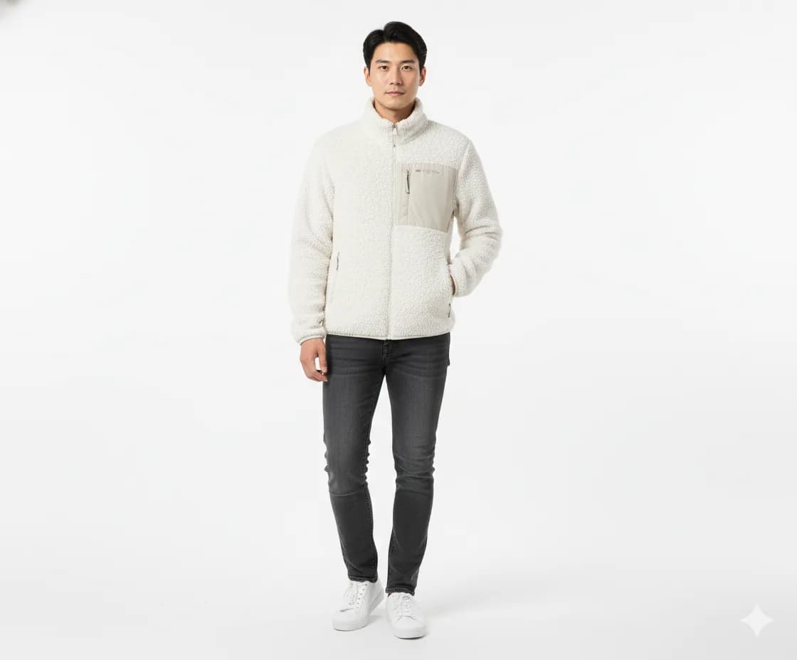Branded thrift fleece jacket India