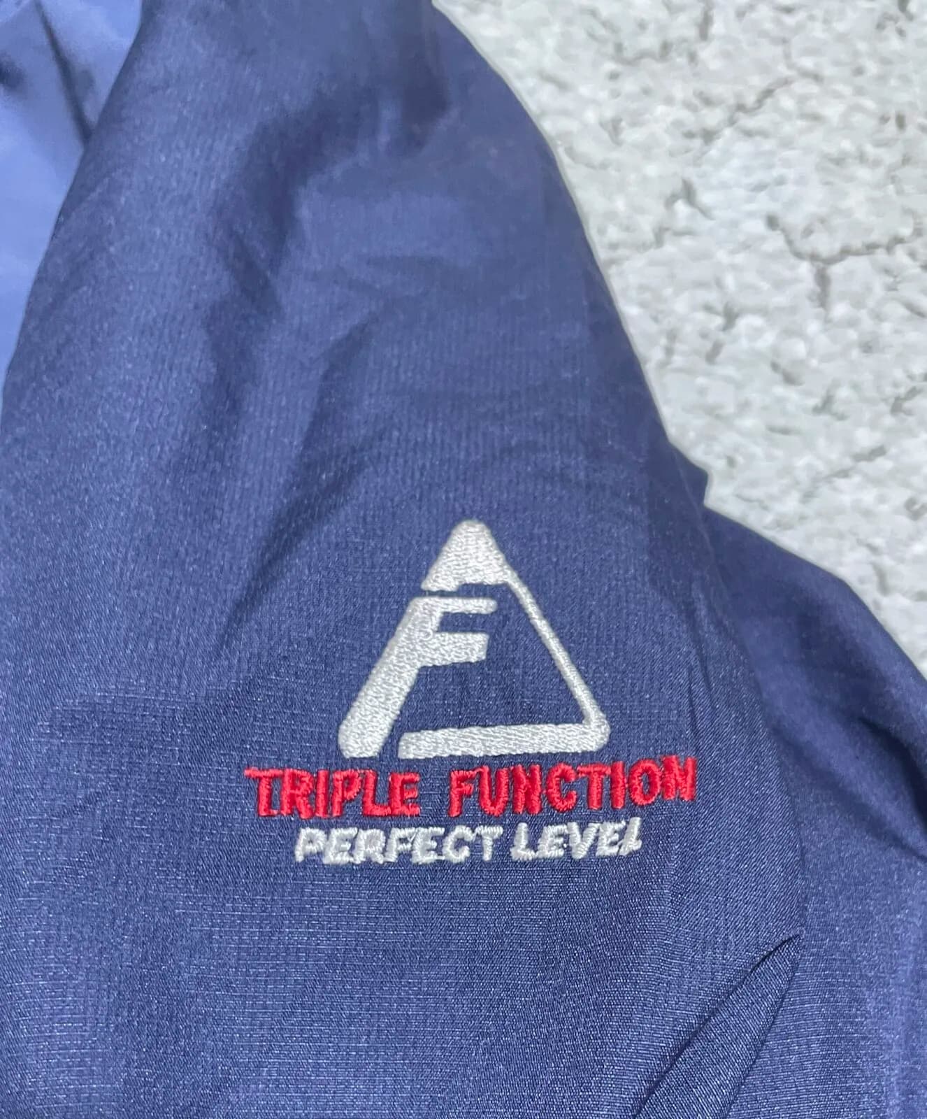 Branded thrift jacket India close-up