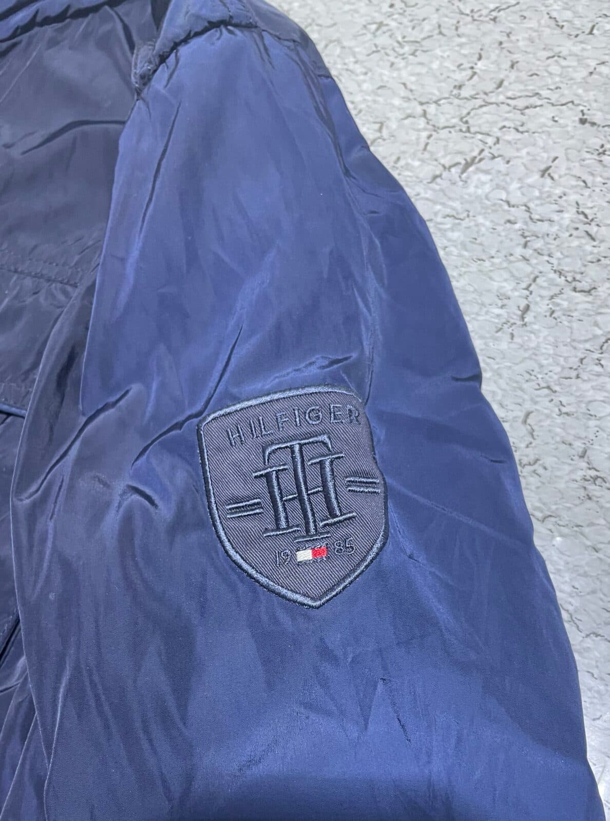 Tommy Hilfiger thrift jacket India detail view
