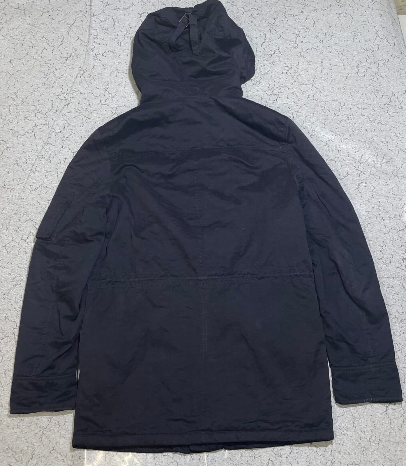 Calvin Klein thrift parka jacket India back view