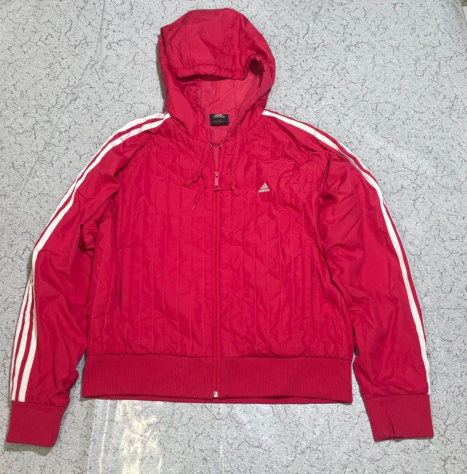 Adidas thrift jacket India back view