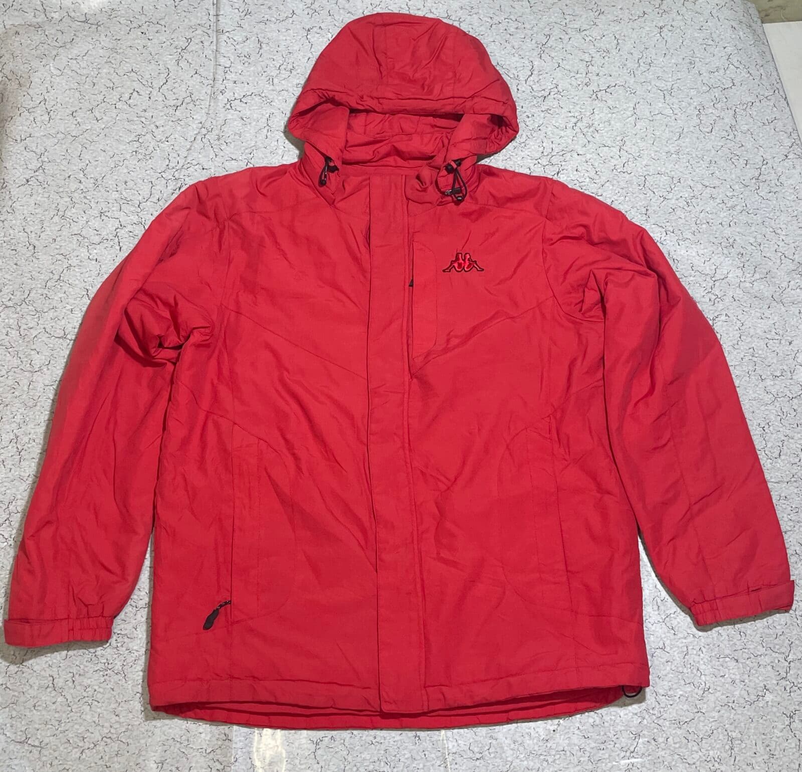 Branded thrift windbreaker jacket India back view